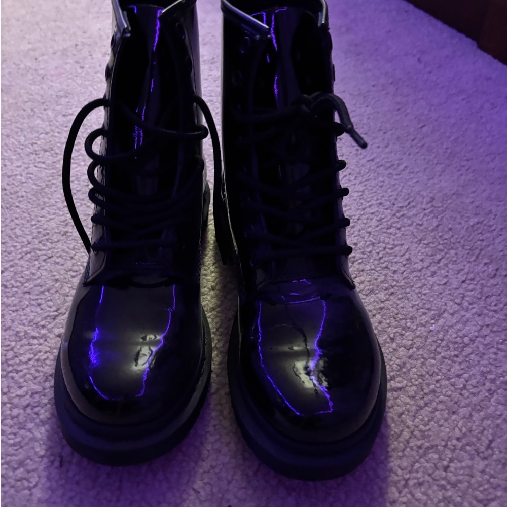 Dr. Martens Black Combat Boots
